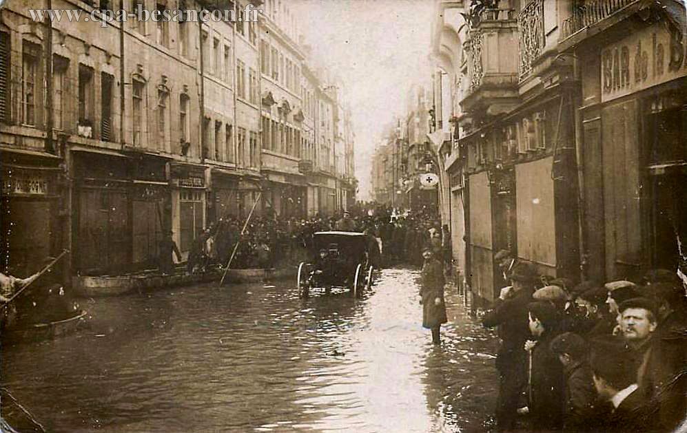 Grande rue - Inondations 1910